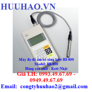 Máy đo độ ẩm bê tông kett HI-800