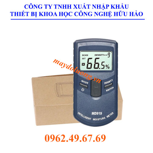 máy đo độ ẩm giấy md919