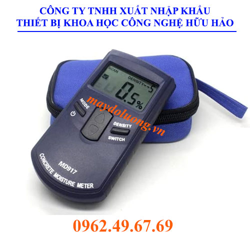 máy đo độ ẩm tường bê tông md917