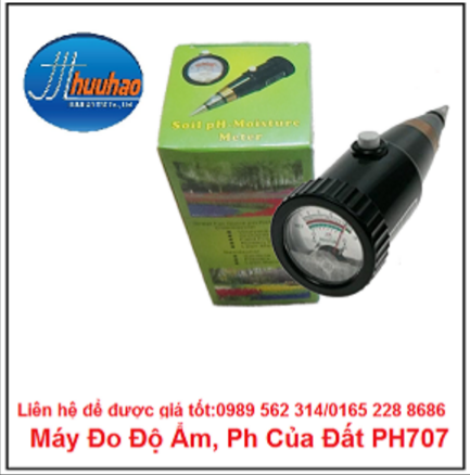 Máy đo độ ẩm và ph của đất