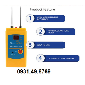 MÁY ĐO ĐỘ ẨM VẢI, BÔNG, GIẤY MT-2