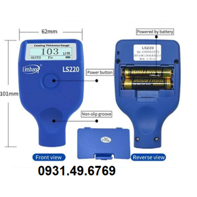 MÁY ĐO ĐỘ DÀY SƠN Ô TÔ LINSHANG LS220