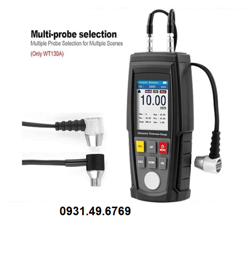 MÁY ĐO ĐỘ DÀY VẬT LIỆU BẰNG SÓNG SIÊU ÂM WINTACT WT130A