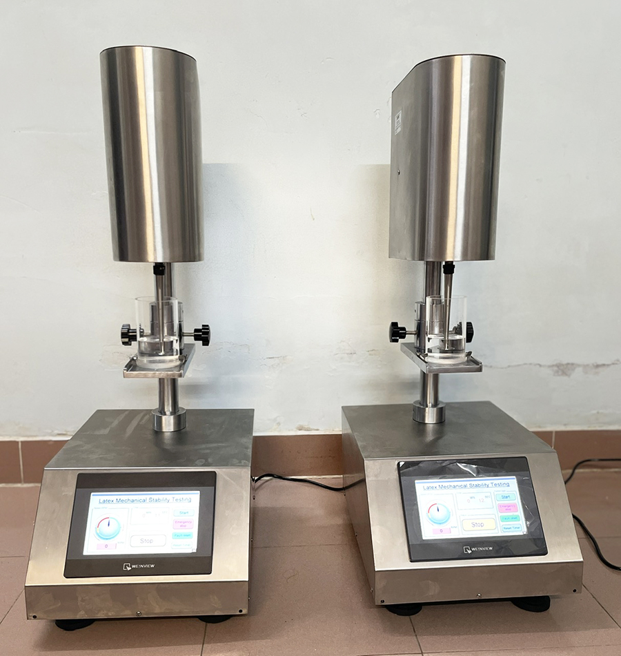 Máy đo độ ổn định cơ học cao su Latex