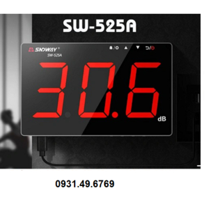 MÁY ĐO ĐỘ ỒN TREO TRƯỜNG SNDWAY SW-525A