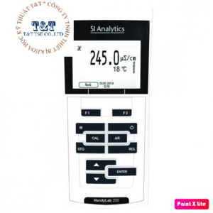 Máy đo độ dẫn/ tổng chất rắn hoà tan/độ mặn/ nhiệt độ cầm tay điện tử hiện số cáp điện cực dài 1 mét (Model: HandyLab 200 + LF413T)