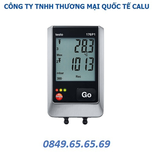 Máy đo ghi nhiệt độ, độ ẩm, áp suất testo 176 P1