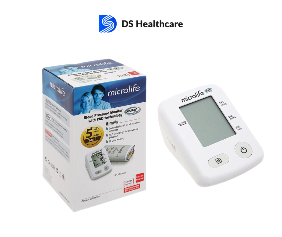 Máy Đo Huyết Áp Microlife BP A2 Classic