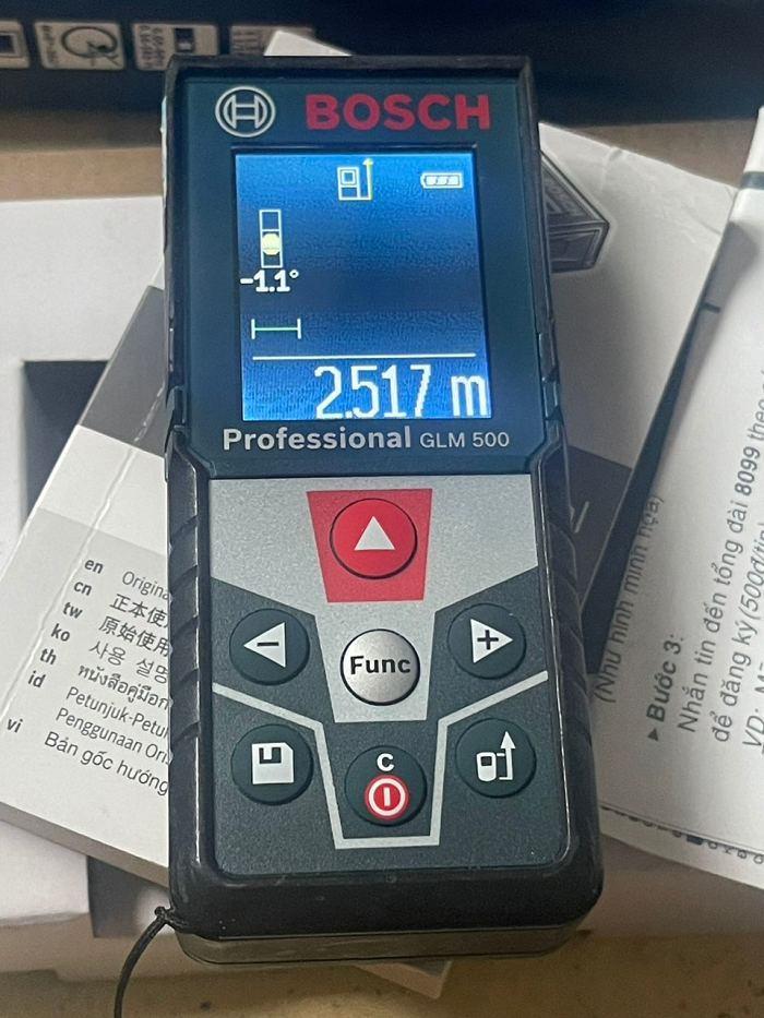 MÁY ĐO KHOẢNG CÁCH BOSCH GML 500