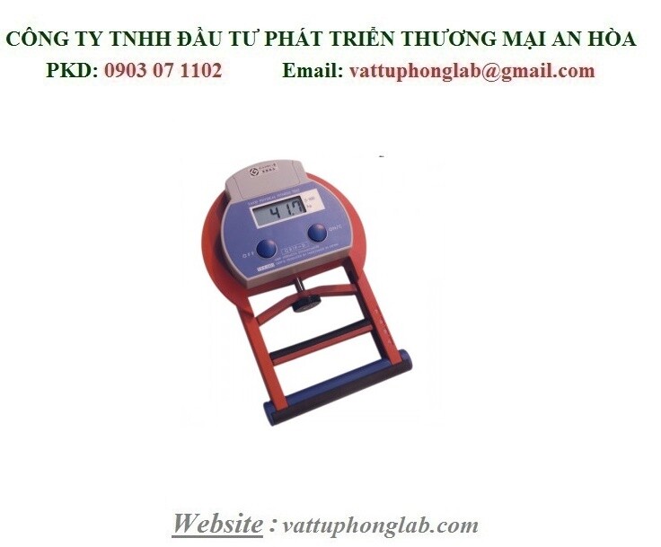 MÁY ĐO LỰC BÓP TAY ĐIỆN TỬ MODEL:GRIP –D
