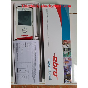 Máy đo nhiệt độ điện tử hiện số với tay cầm và cáp nối Ebro TTX 200