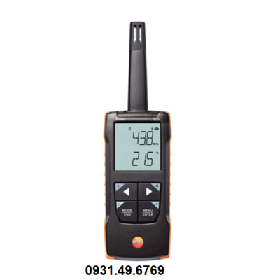 MÁY ĐO NHIỆT ĐỘ, ĐỘ ẨM TESTO 625