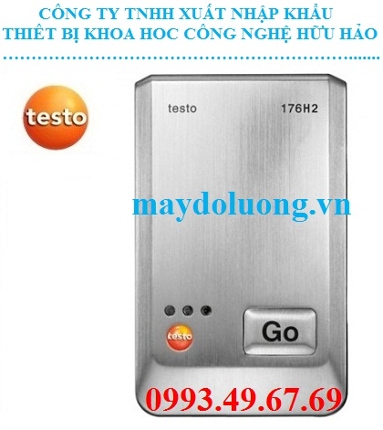 Máy đo nhiệt độ độ ẩm tự ghi (4 kênh đo) testo 176H2