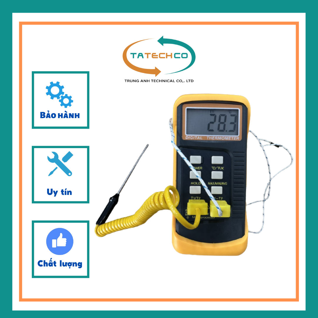 MÁY ĐO NHIỆT ĐỘ HIỆN SỐ ( NHIỆT KẾ ĐIỆN TỬ )