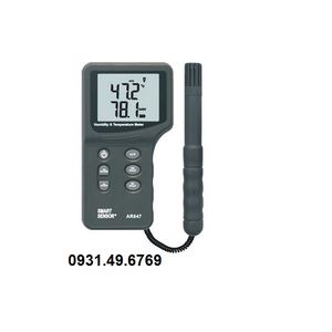 MÁY ĐO NHIỆT ĐỘ VÀ ĐỘ ẨM KHÔNG KHÍ CẦM TAY SMARTSENSOR AR847