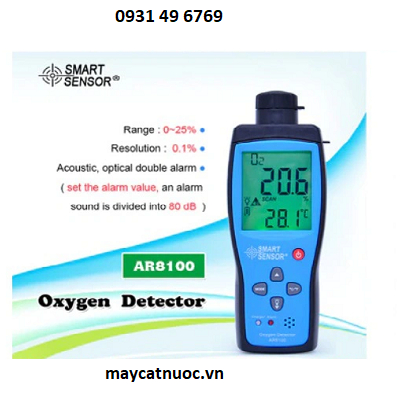 Máy đo nồng độ khí Oxy Smart Sensor AR8100