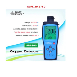 Máy đo nồng độ khí oxy trong không khí Smart Sensor AR8100