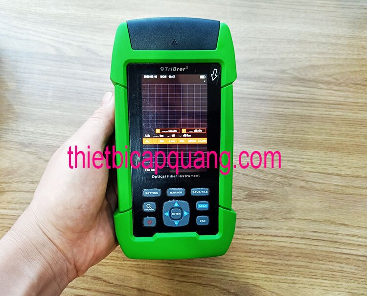 Máy đo OTDR mini dưới 10 triệu TriBrer TB-600