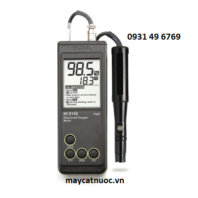 Máy đo oxy hòa tan trong nước (DO) Hanna Model HI9142