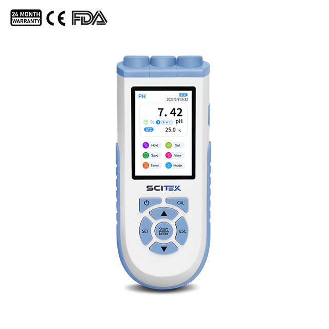 Máy đo pH cầm tay, 3 điểm hiệu chuẩn - PH-P10