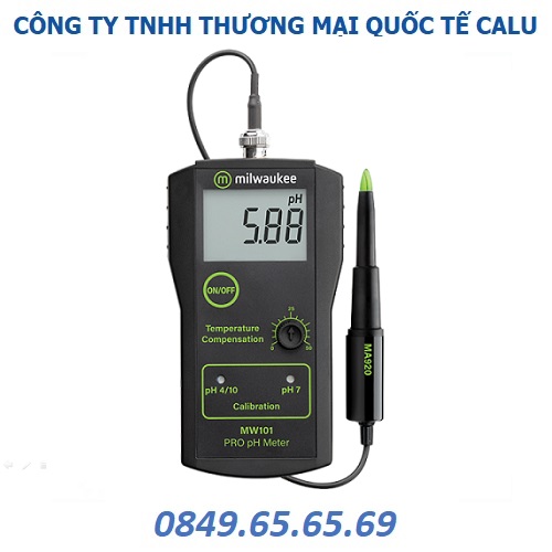 Máy đo pH đất cầm tay chuyên dụng đo đất MW 101