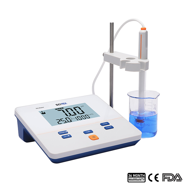 Máy đo pH để bàn, 2 điểm hiệu chuẩn - PH100B