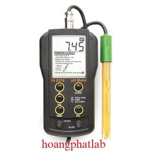 Máy đo pH/Nhiệt Độ cầm tay HI8314
