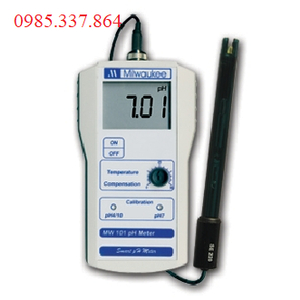 MÁY ĐO pH/NHIỆT ĐỘ CẦM HIỆN SỐ Model MW 102