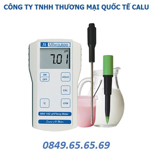 Máy đo pH/nhiệt độ chuyên dùng đo thực phẩm MW 102