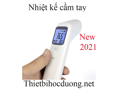 Nhiệt kế đo trán cầm tay tiện dụng