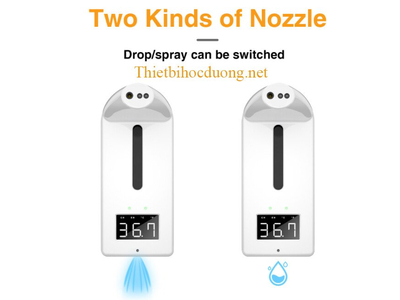 Máy đo thân nhiệt K10 Pro rửa tay khử khuẩn cho nhân viên cơ quan, văn phòng công ty