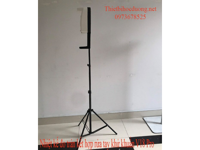 Máy đo thân nhiệt từ xa tự động sát khuẩn V18 Pro