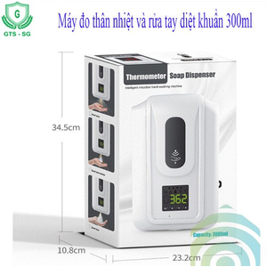 Máy đo thân nhiệt, sát trùng tay tự động dùng cho trường học