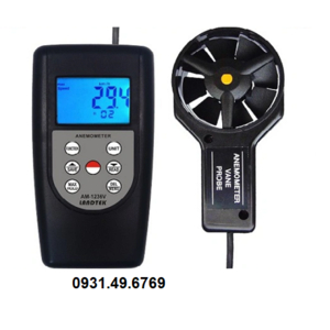 MÁY ĐO TỐC ĐỘ GIÓ, LƯU LƯỢNG GIÓ, NHIỆT ĐỘ AM-1236V