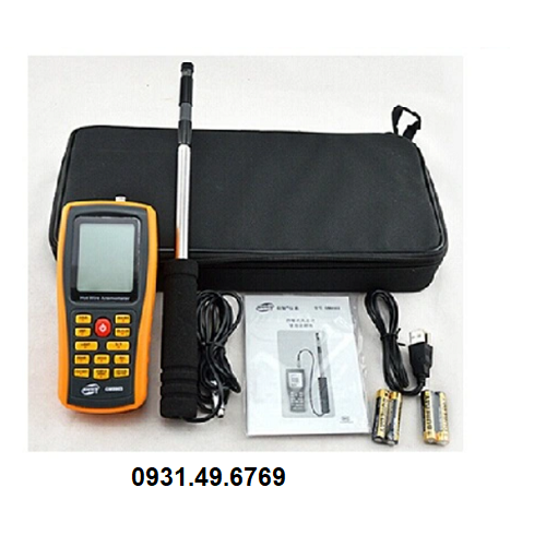 MÁY ĐO TỐC ĐỘ GIÓ, LƯU LƯỢNG GIÓ, VẬN TỐC GIÓ BENETECH GM8903