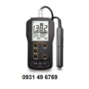Máy đo tổng chất rắn hòa tan TDS ba thang đo Hanna HI8734