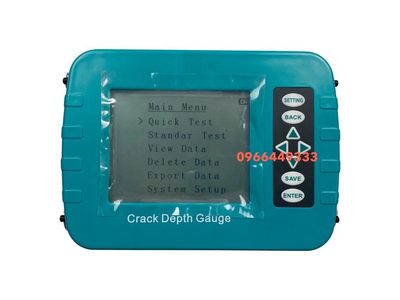 Máy đo chiều sâu vết nứt bê tông