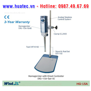 Máy đồng hóa mẫu Daihan HG-15A