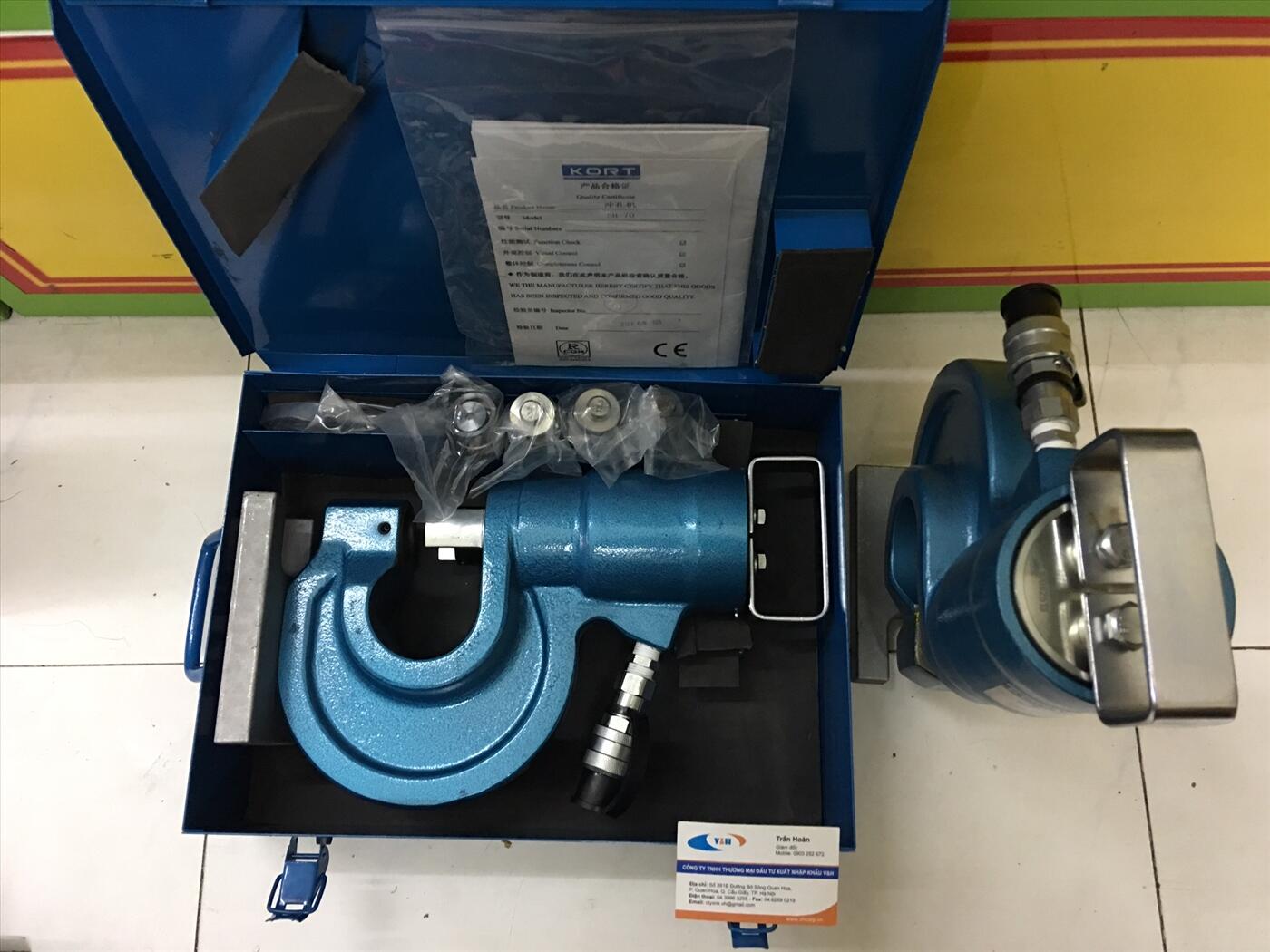 Máy đột lỗ thủy lực KORT SH-70