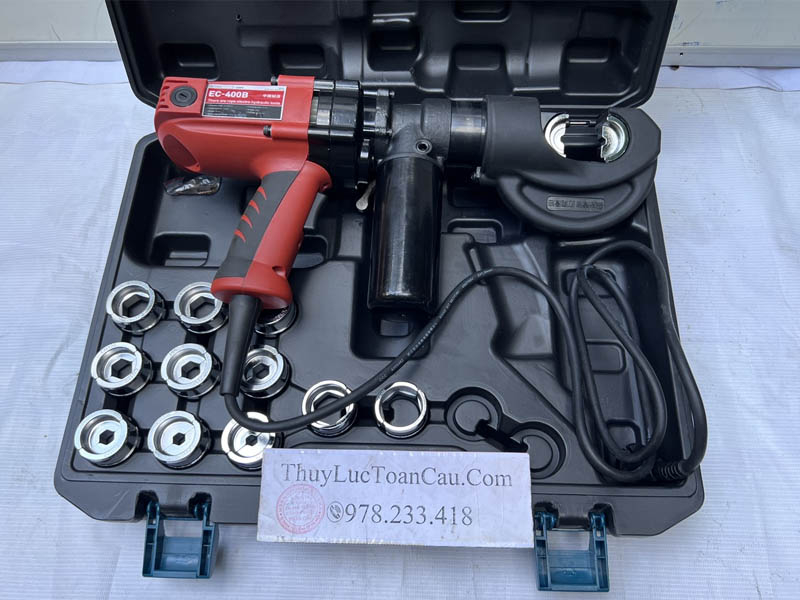 Máy ép cos thủy lực chạy điện EC-400B EMEADS