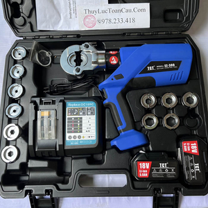 Máy ép cos thủy lực dùng Pin TCT EZ-300 Blue