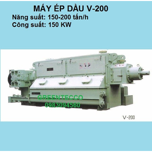 Máy ép dầu công nghiệp V-200 SUEHIRO - NHẬT BẢN