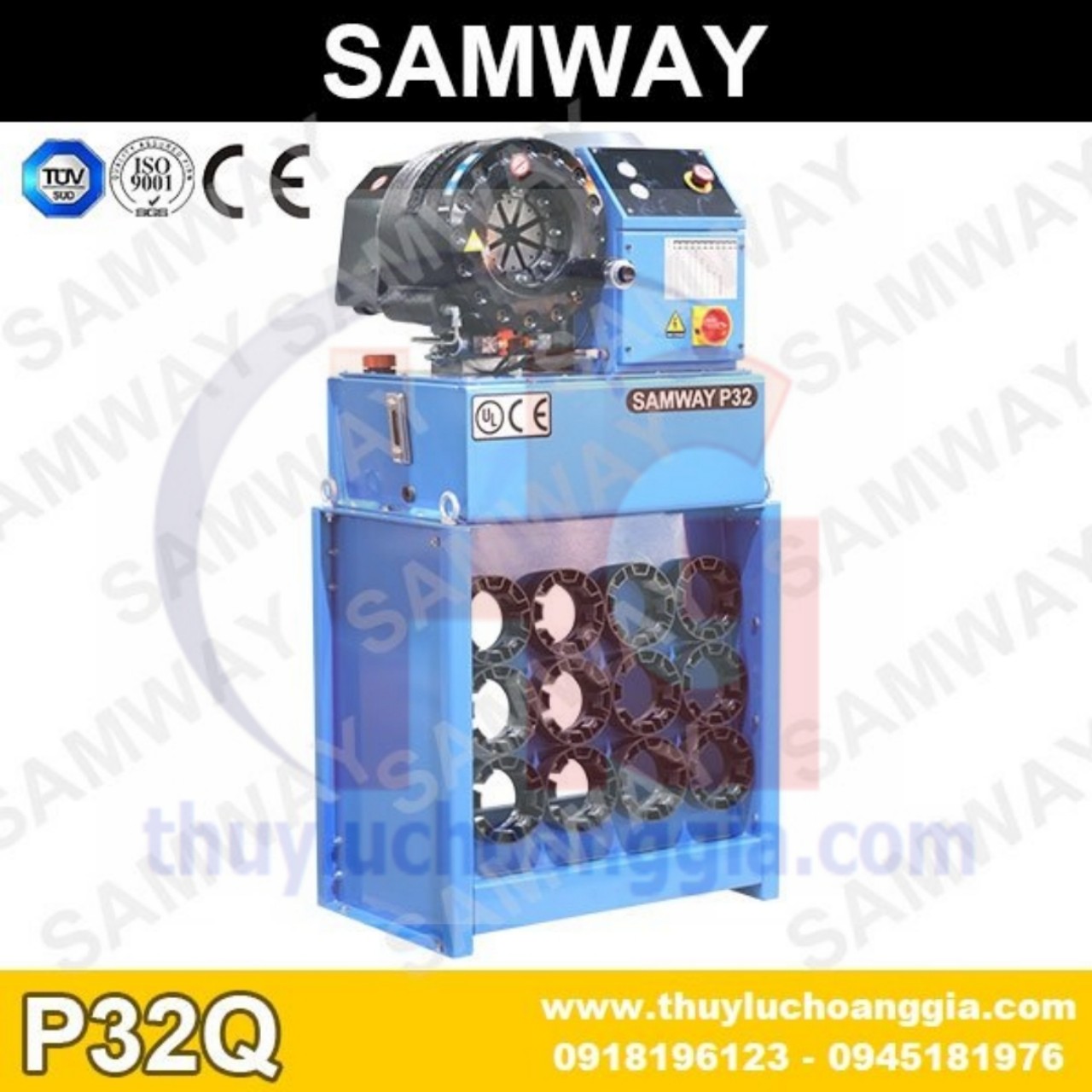 MÁY BẤM ỐNG THỦY LỰC SAMWAY P32Q