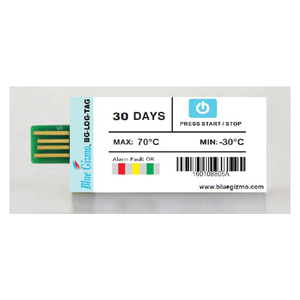 Máy ghi dữ liệu nhiệt độ dùng 1 lần 30 ngày BG-LOG-TAG