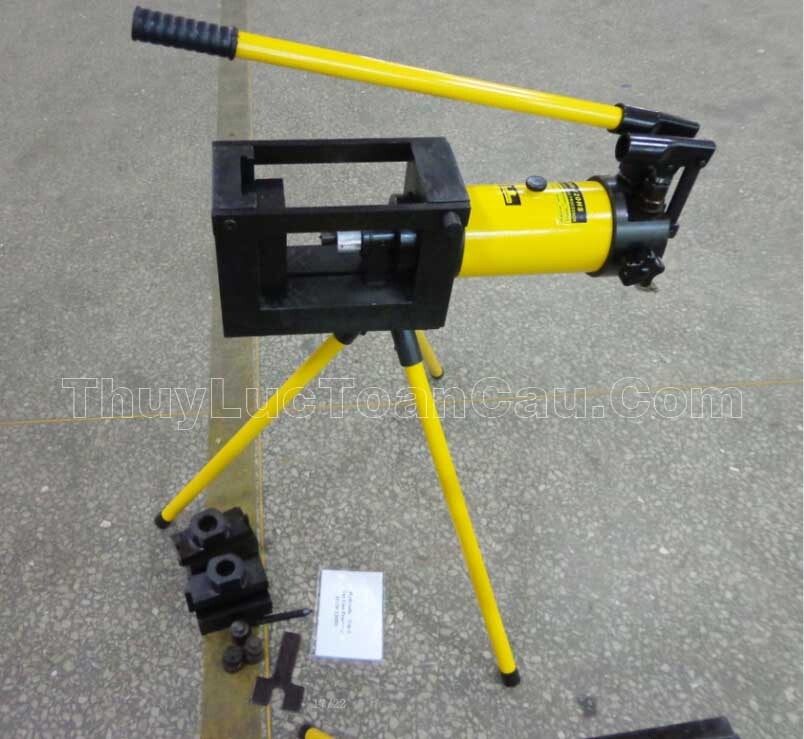 Máy gia công thanh cái đồng HHM-120HS 3 trong 1