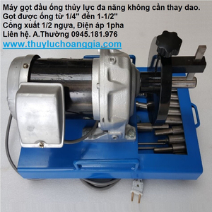 MÁY GỌT ỐNG TY Ô THỦY LỰC