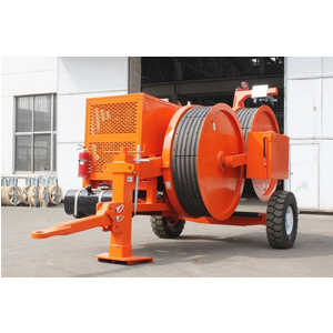 Máy hãm cáp thủy lực 2 trống BOYU TY1X80 (8 tấn)