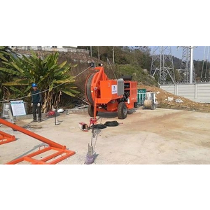 Máy hãm dây thủy lực 2 trống BOYU TY1X30 (3 Tấn)