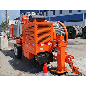 Máy hãm dây thủy lực 2 tang BOYU TY1X160 (16 tấn)