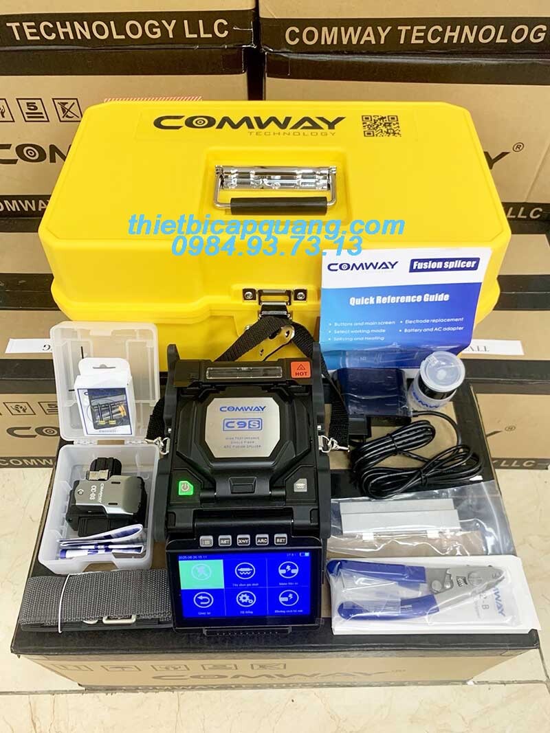 Máy hàn cáp quang Comway C9S